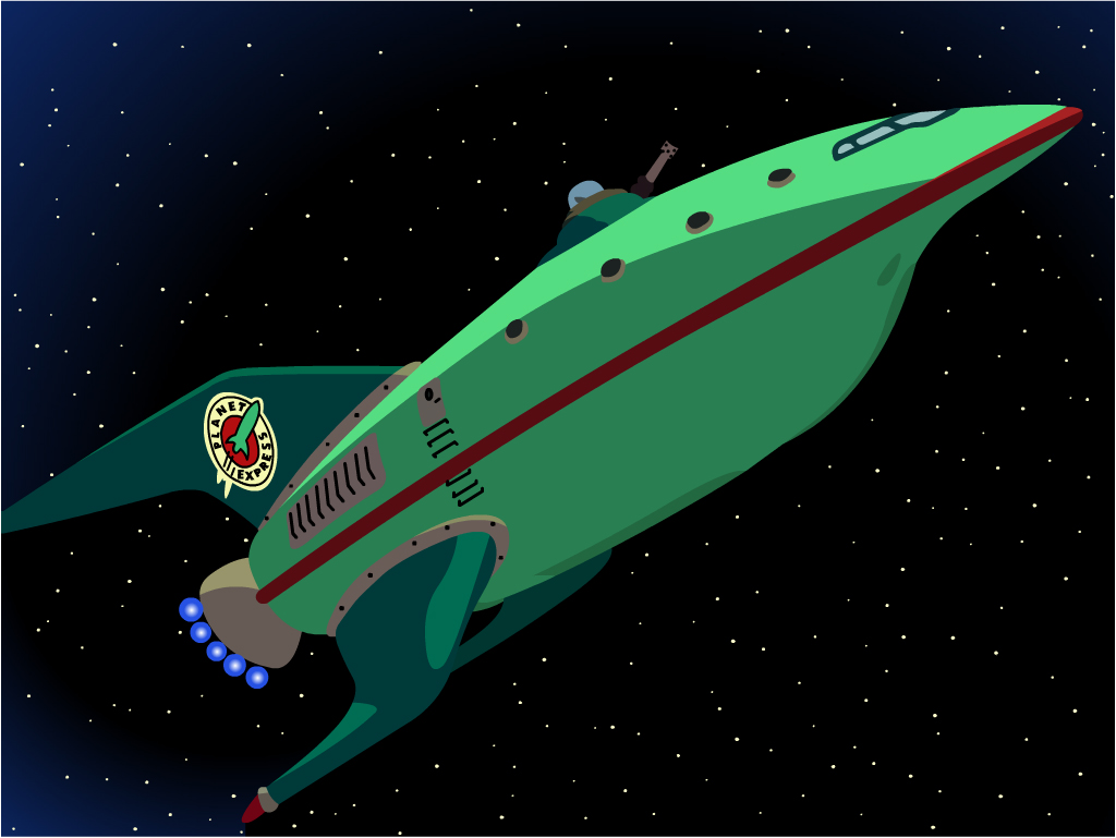 Planet Express Ship by RadioGnomeInvisible on