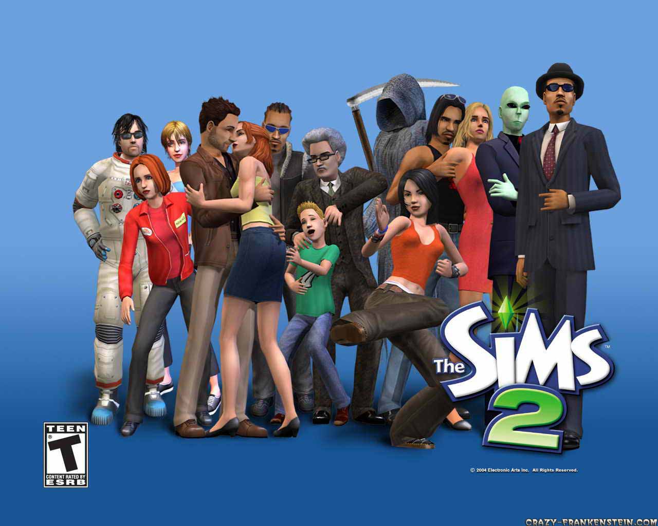 Wallpaper The Sims Games