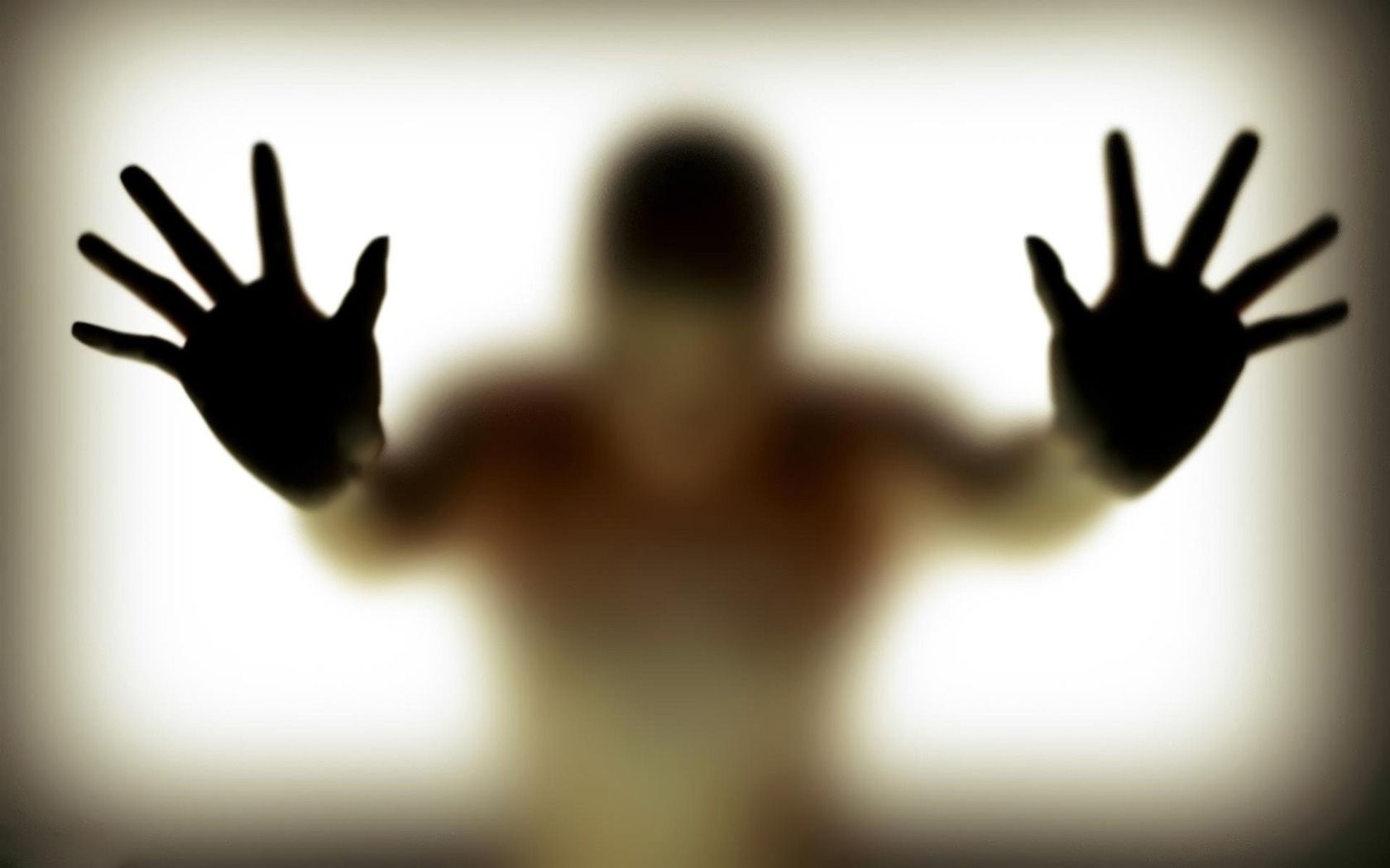 Artistic Silhouette Behind The Glass Wallpaper HD Imashon