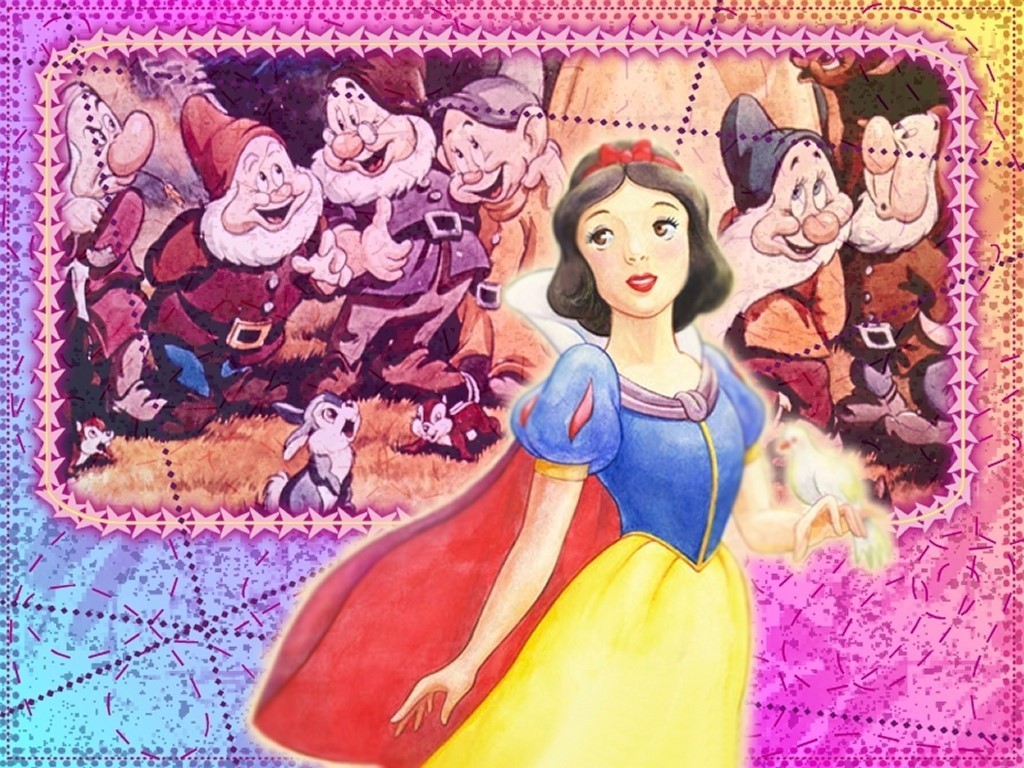Snow White And The Seven Dwarfs Full HD Wallpaper Image