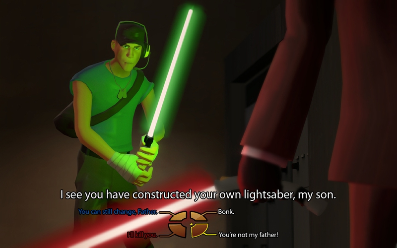 Star Wars Lightsabers Scout Tf2 Team Fortress Wallpaper