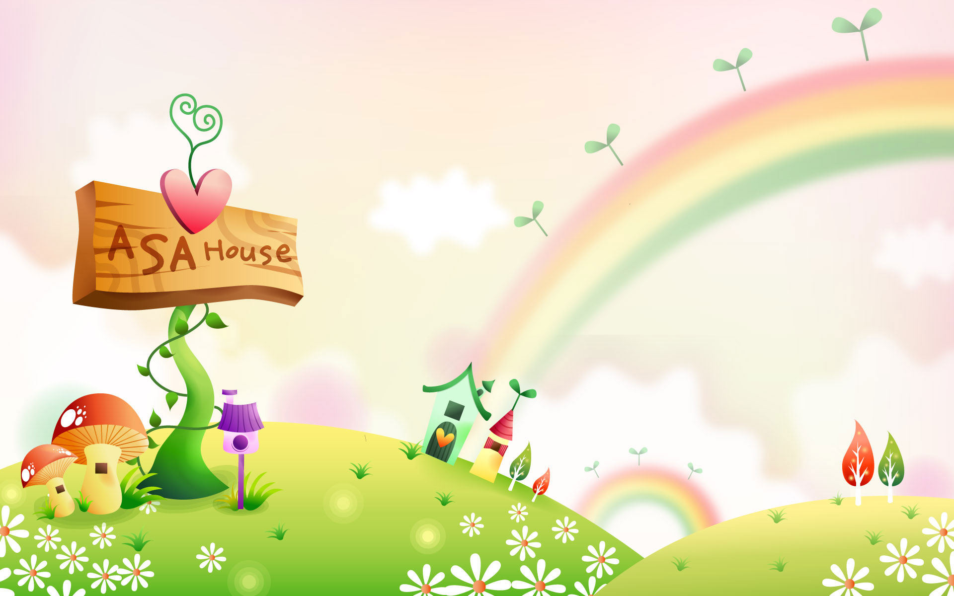 Fairy Tale Animation Illustrator Wallpaper Ics Desktop Background