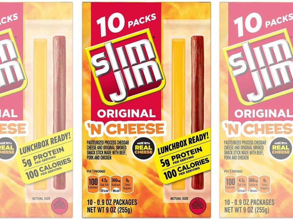 Slim Jim Beef Stick Count Only Shipped On Amazon Hip2save