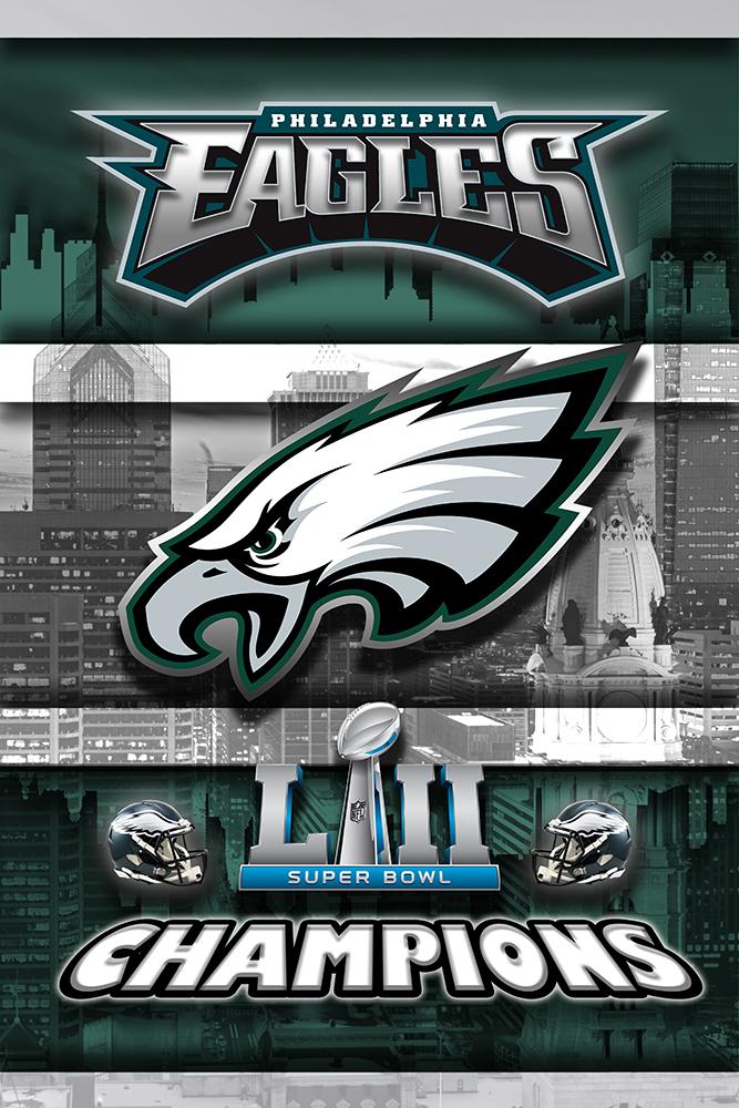 Philadelphia Eagles Super Bowl Championship Poster