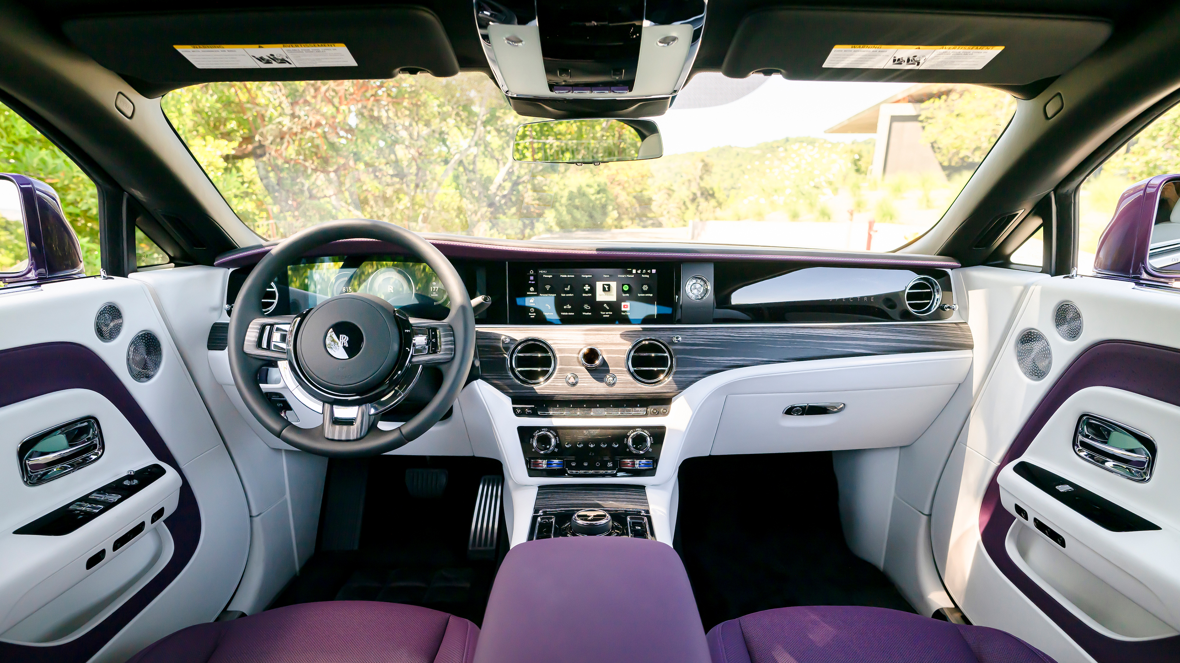 Rolls Royce Spectre 4k Interior Wallpaper HD Car
