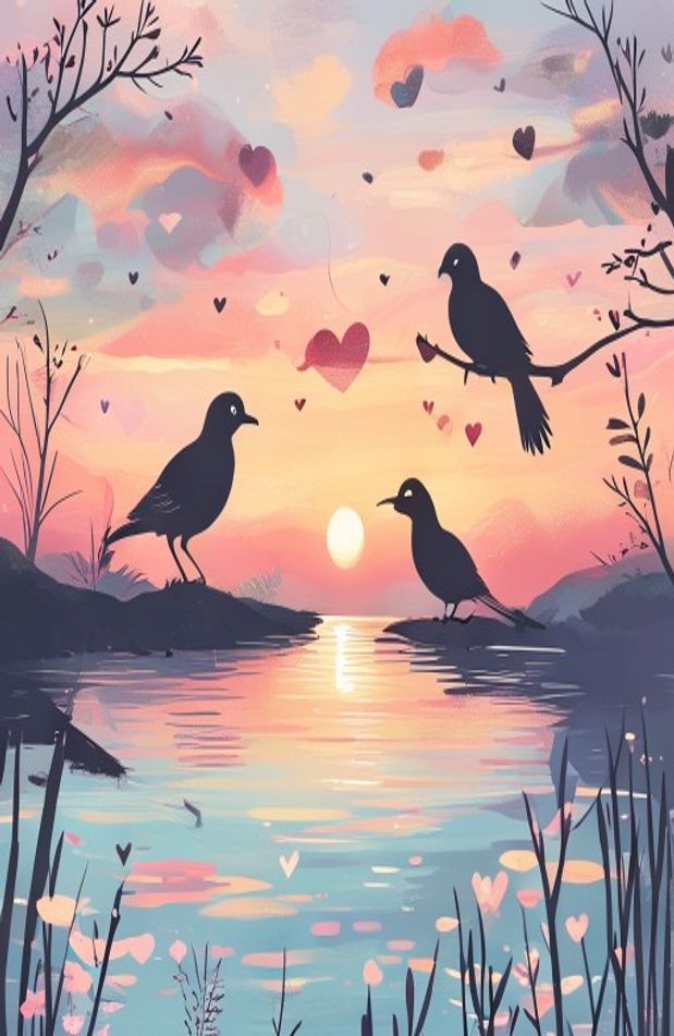 Cute Romantic Wallpaper