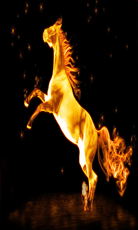 Fire Horse Live Wallpaper Android