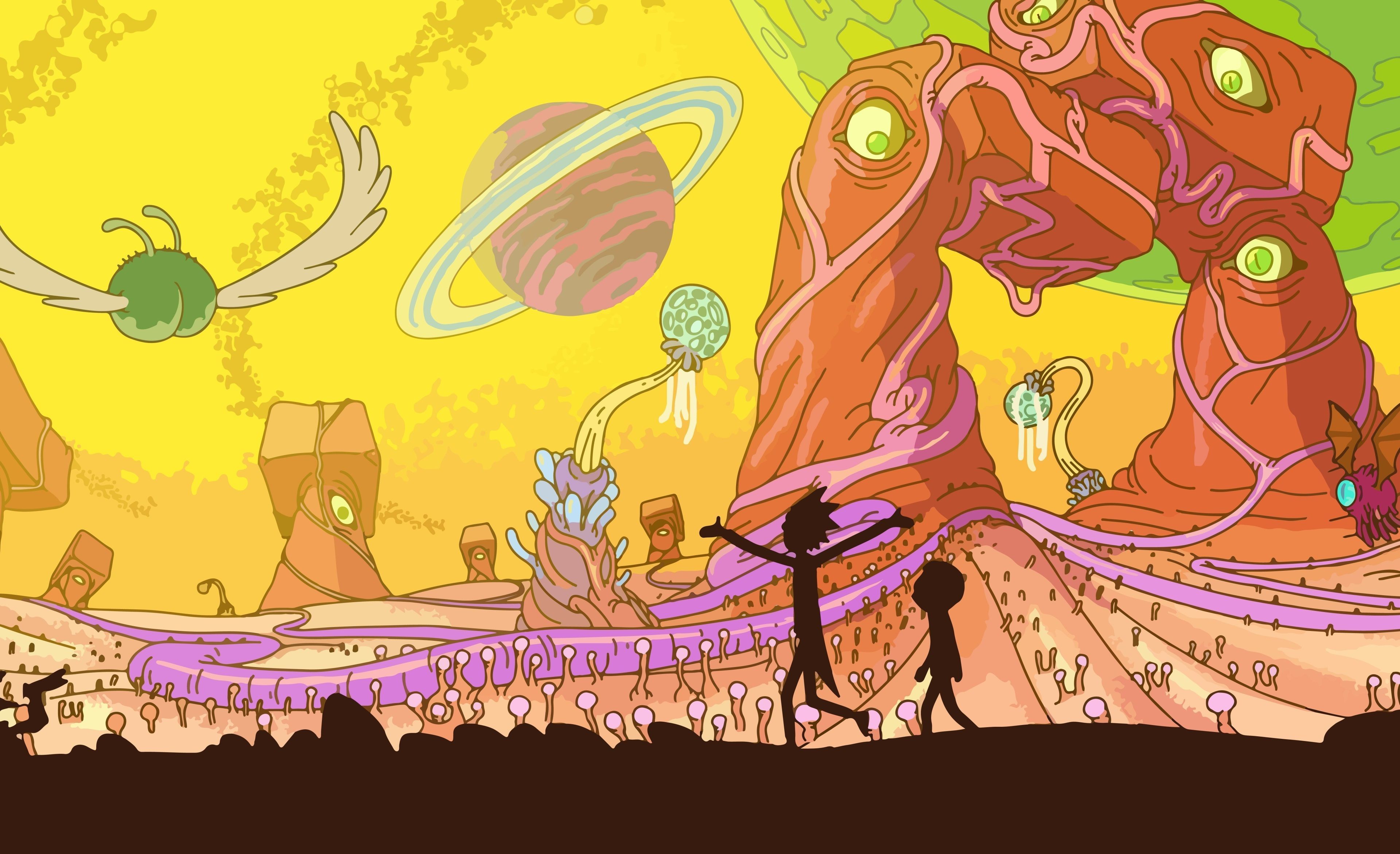 Rick And Morty 4k Wallpaper Top