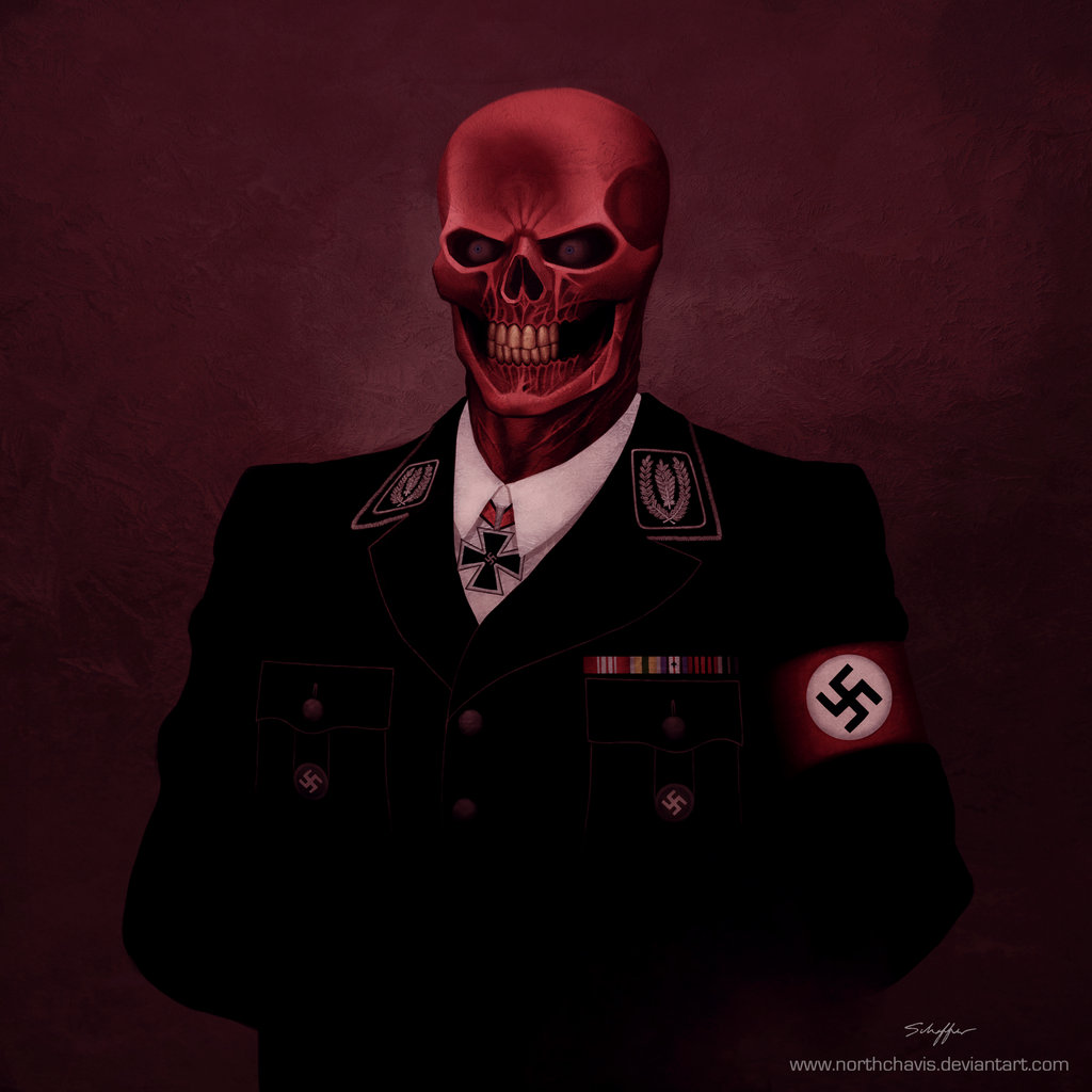 Red Skull By Stephenschaffer