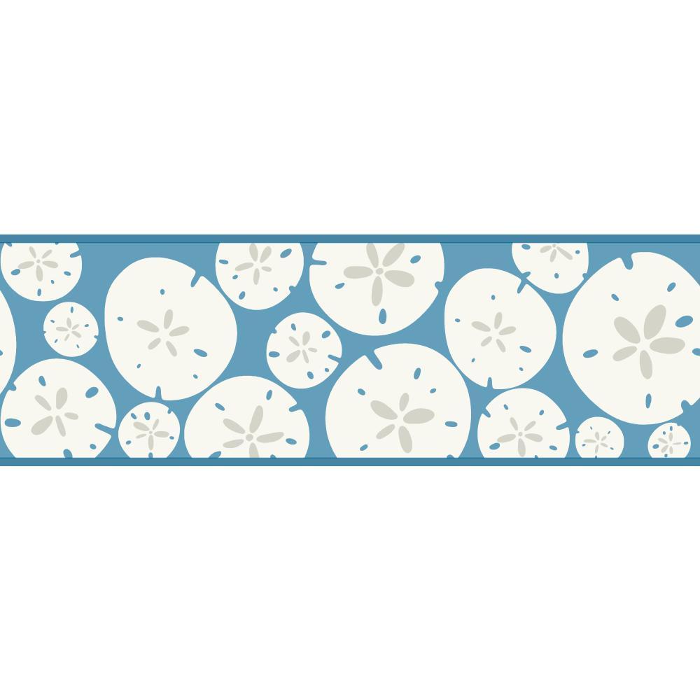 Free download Nautical Blue Prepasted Wall Border Roll Sailboats