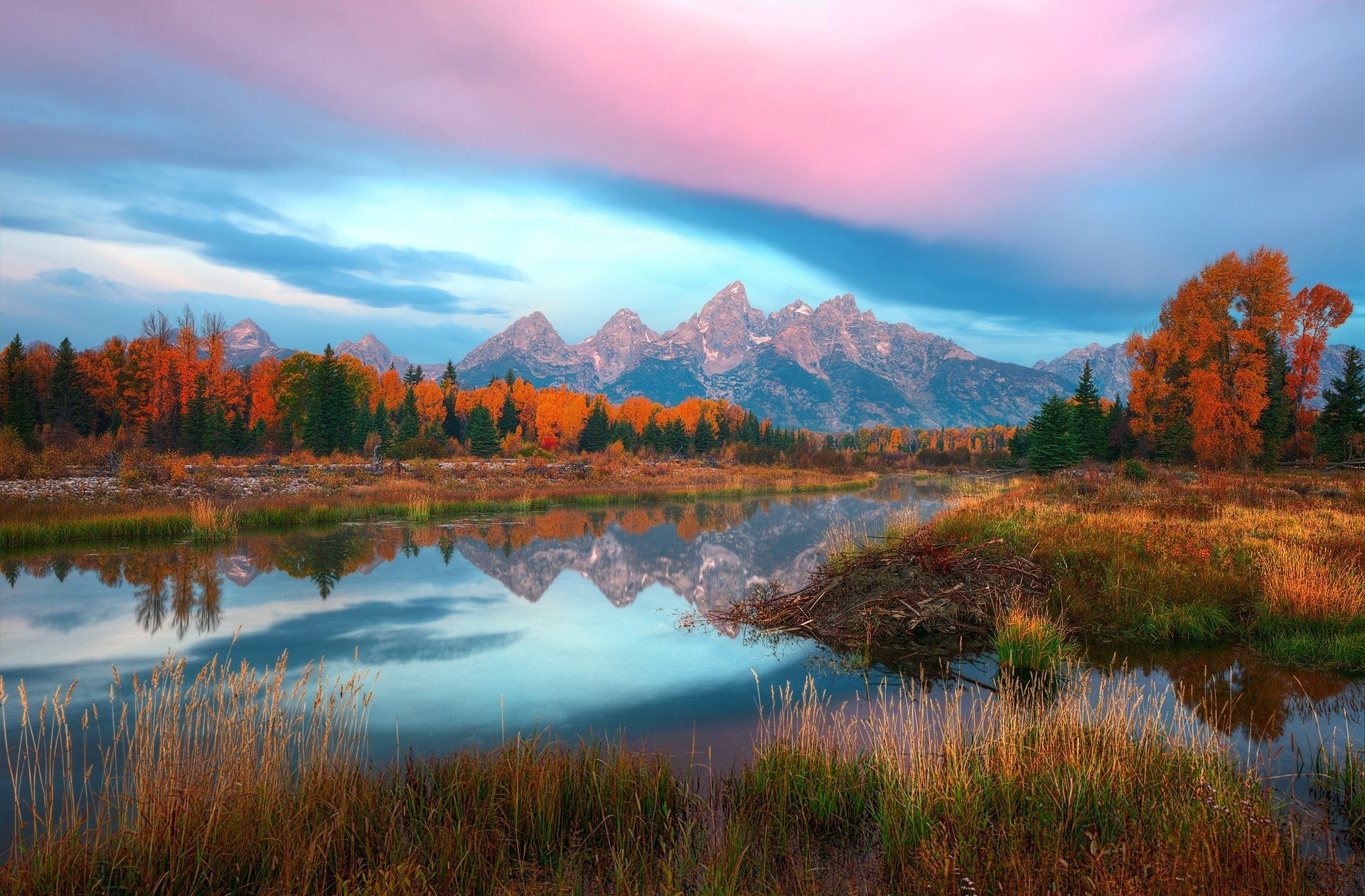 Grand Teton National Park HD Wallpaper Background Image