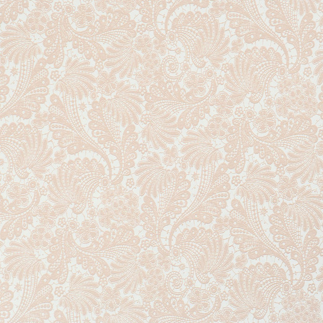 Interlace Pink Floral Wallpaper Traditional By Walls