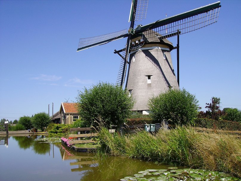 Go Back Gallery For Dutch Windmill Wallpaper