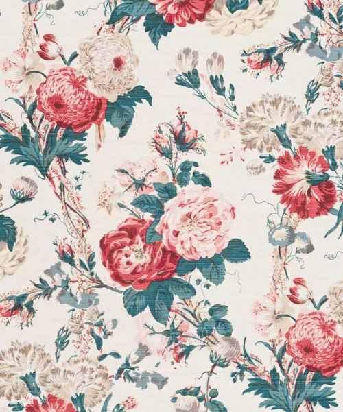 Bennison Tokyo Rose Fabric Online Alexander Interiors Designer