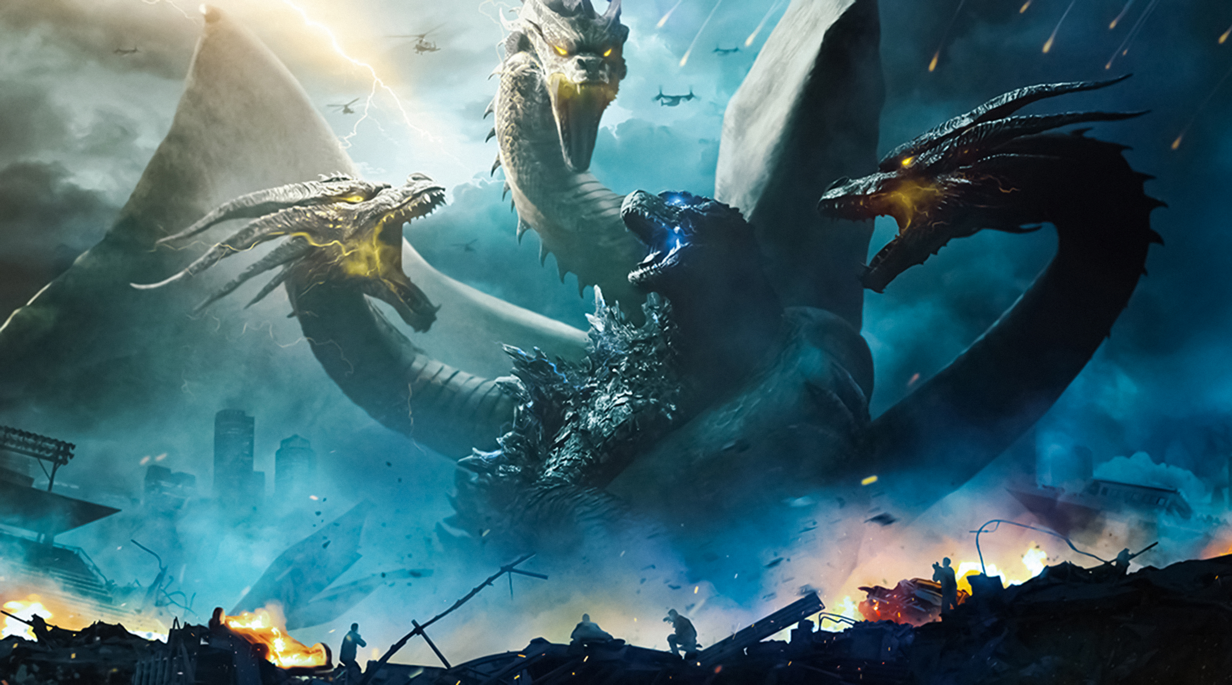 Godzilla King Of The Monsters Movie Photo HD Wallpaper