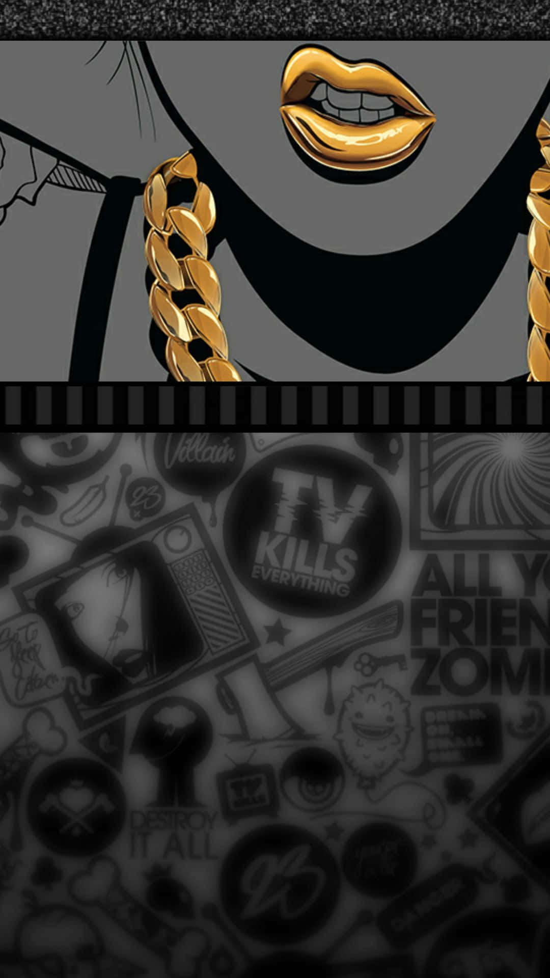 A Dope With This Stylish Wallpaper