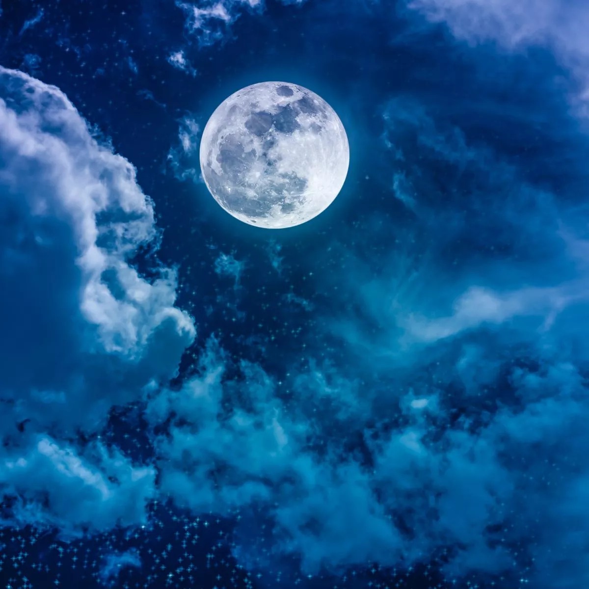 Night Moon Sky Wallpaper