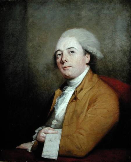 Portrait of John William Hamilton   Rev Matthew William Peters as art