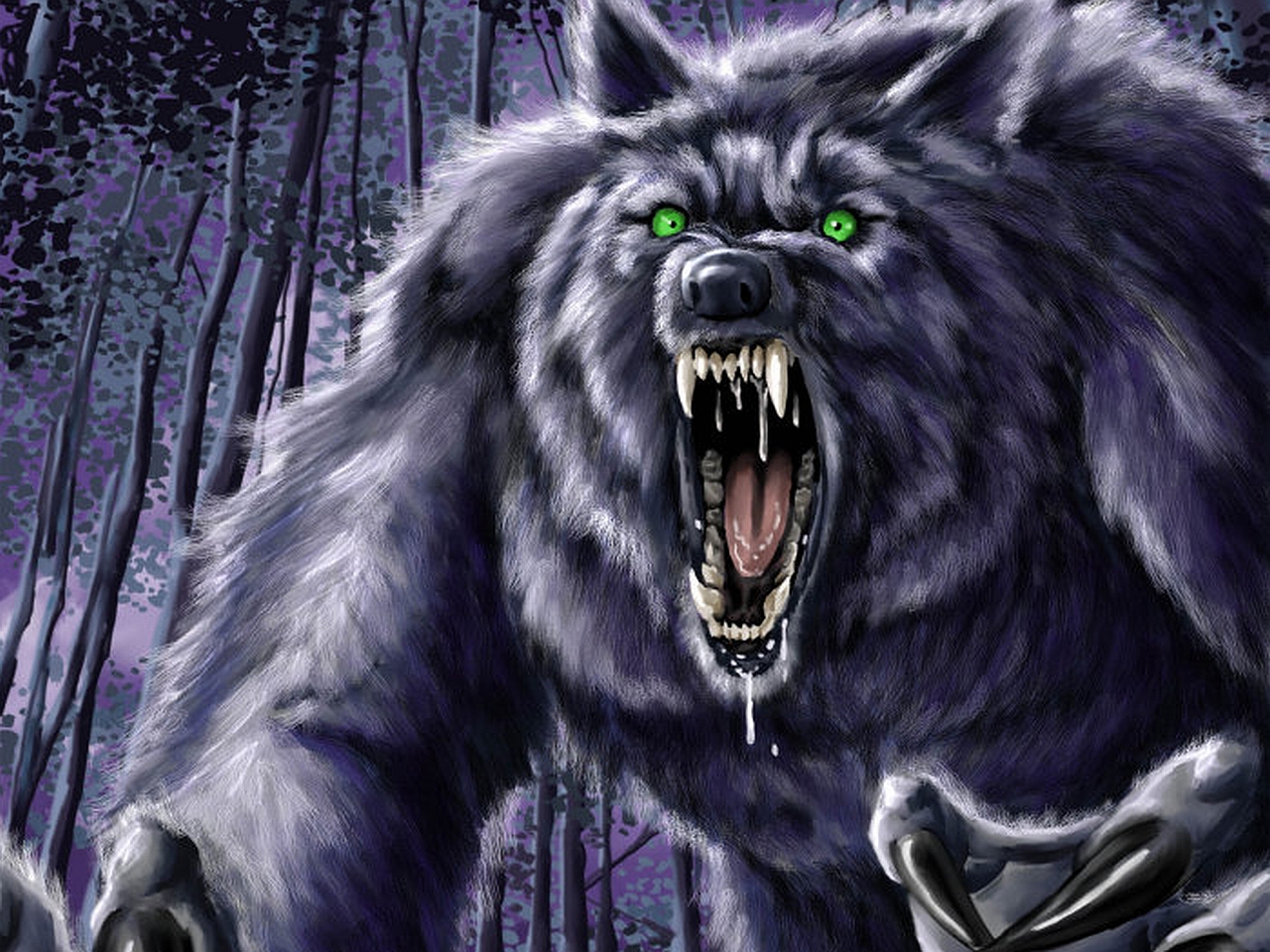 Werewolf Wallpaper Wide HD