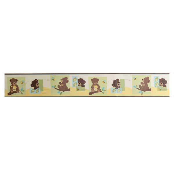 Free download Honey Bear Wallpaper Border 6 in x 15 ft Image lai213003v