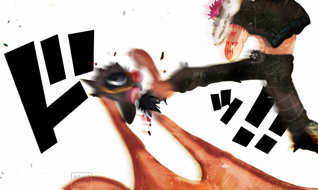 One Piece Chapter Luffy Vs Katakuri Painting By