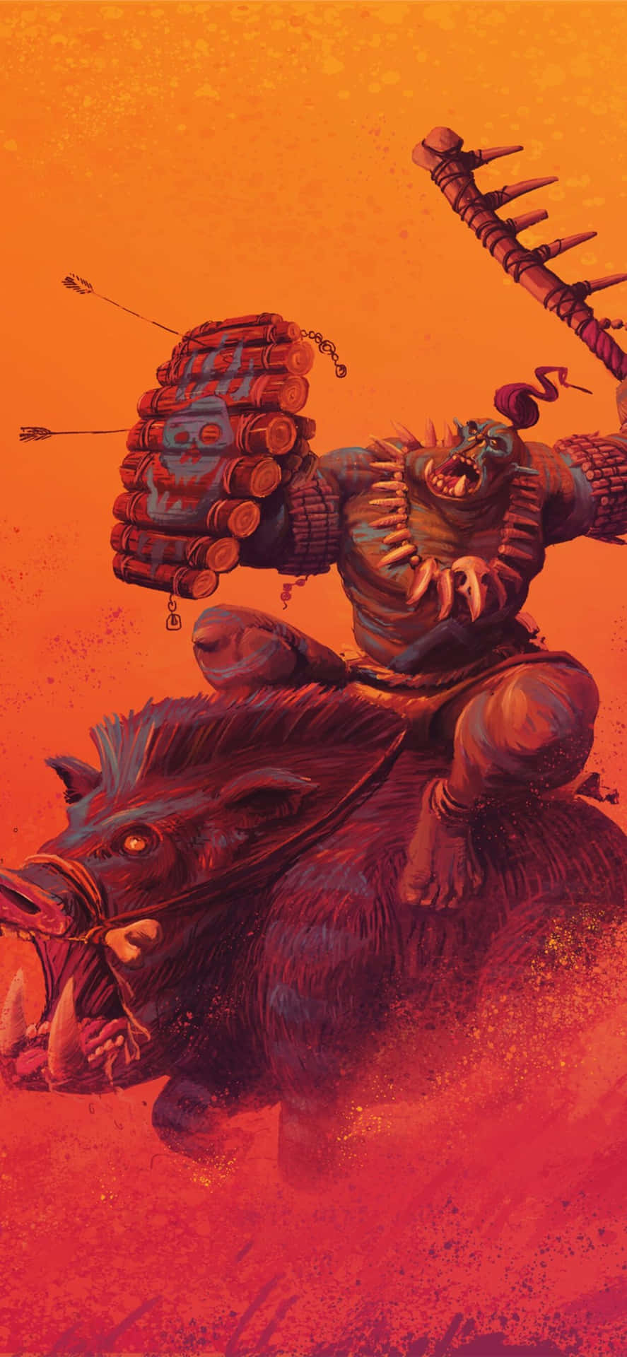 iPhone Xs Max Total War Shogun Background Wallpaper