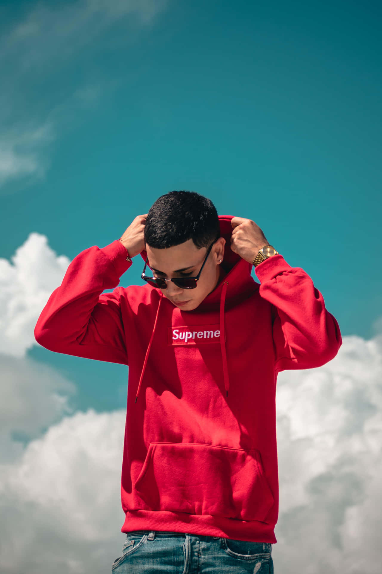 Supreme Hoodie Wallpaper