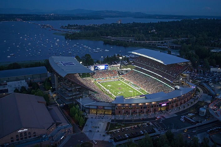University Of Washington Husky Stadium Renovation Turner