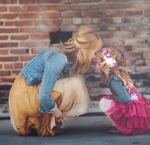 Lovely Mother And Daughter Photo Ideas