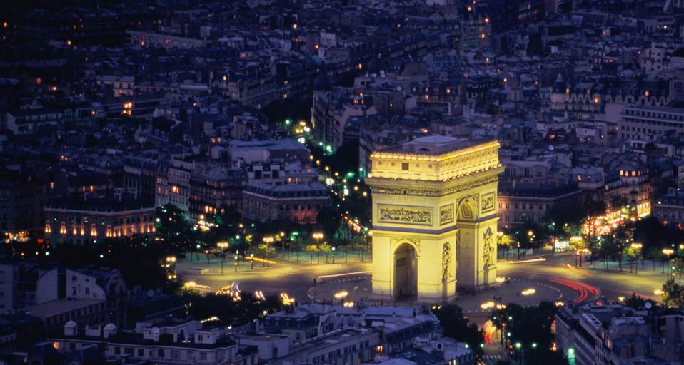 Bing Images   Arc De Triomphe   Vue arienne de lArc de Triomphe 958x512