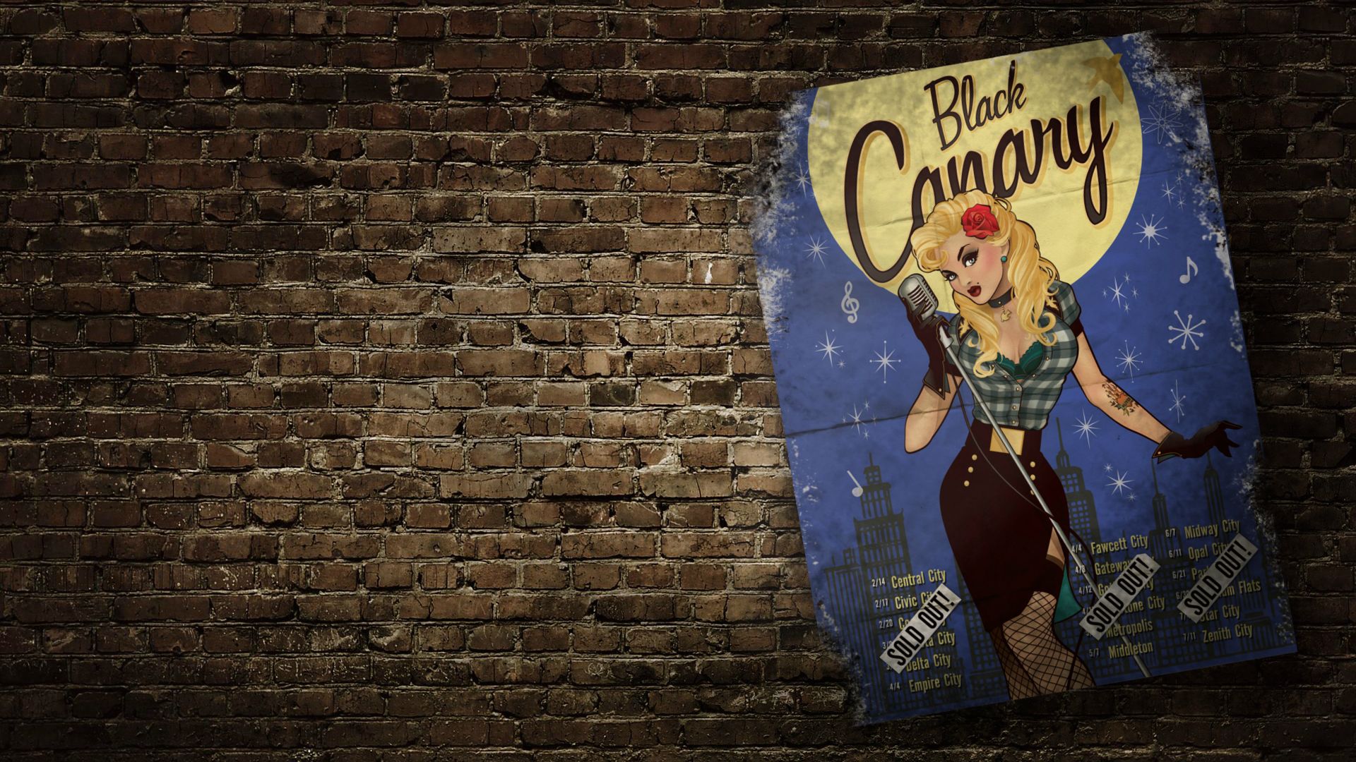 Bombshell Wallpaper