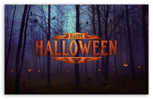 Happy Halloween HD Wallpaper For Standard Fullscreen Uxga