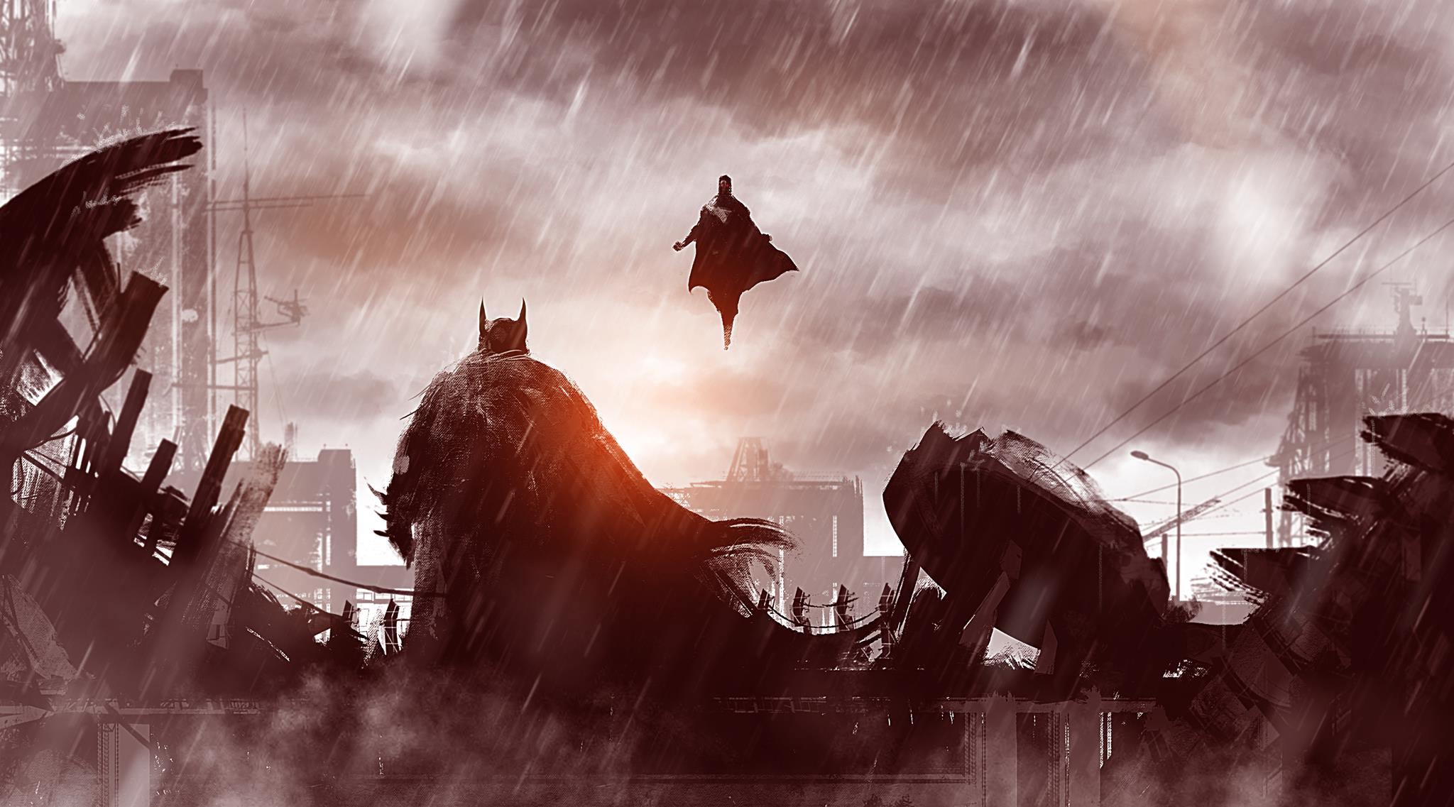 HD Wallpaper Of Batman Vs Superman High