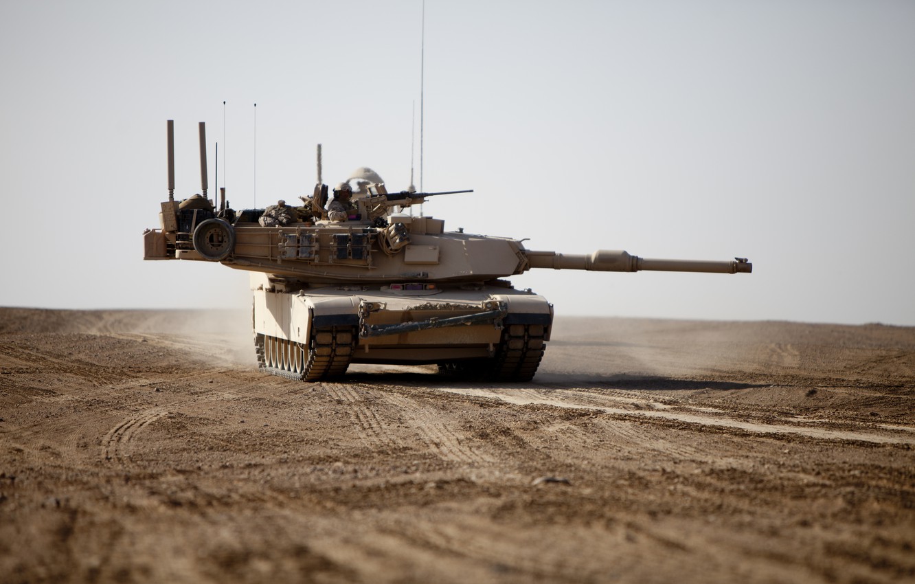 Wallpaper Desert Tank M1a1 Armor Abrams Image For