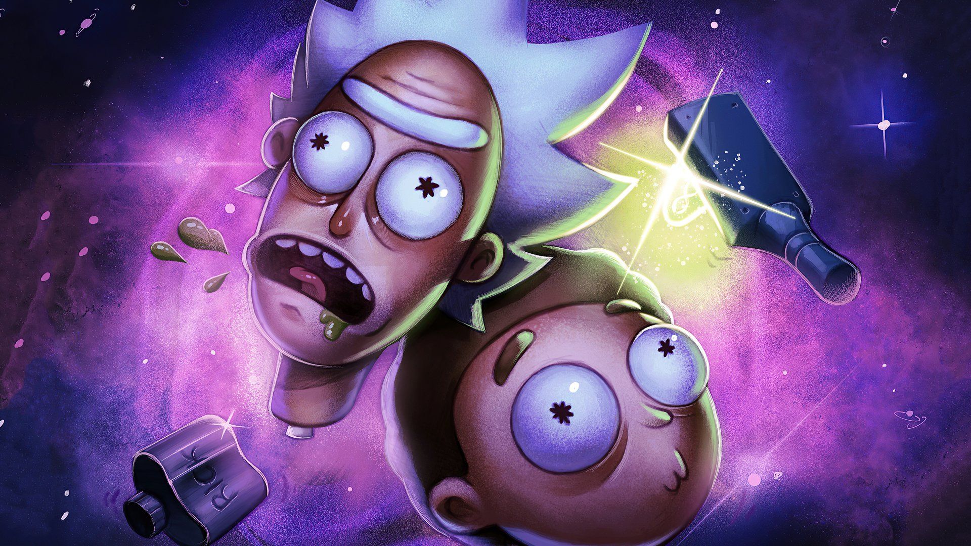 Morty Smith Rick Sanchez Tv Show And 4k Ultra HD Wallpaper