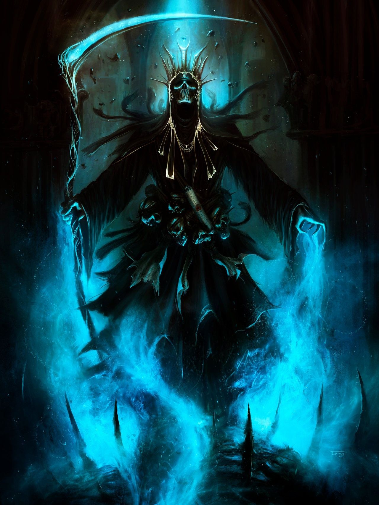 Grim Reaper Wallpaper Top Background