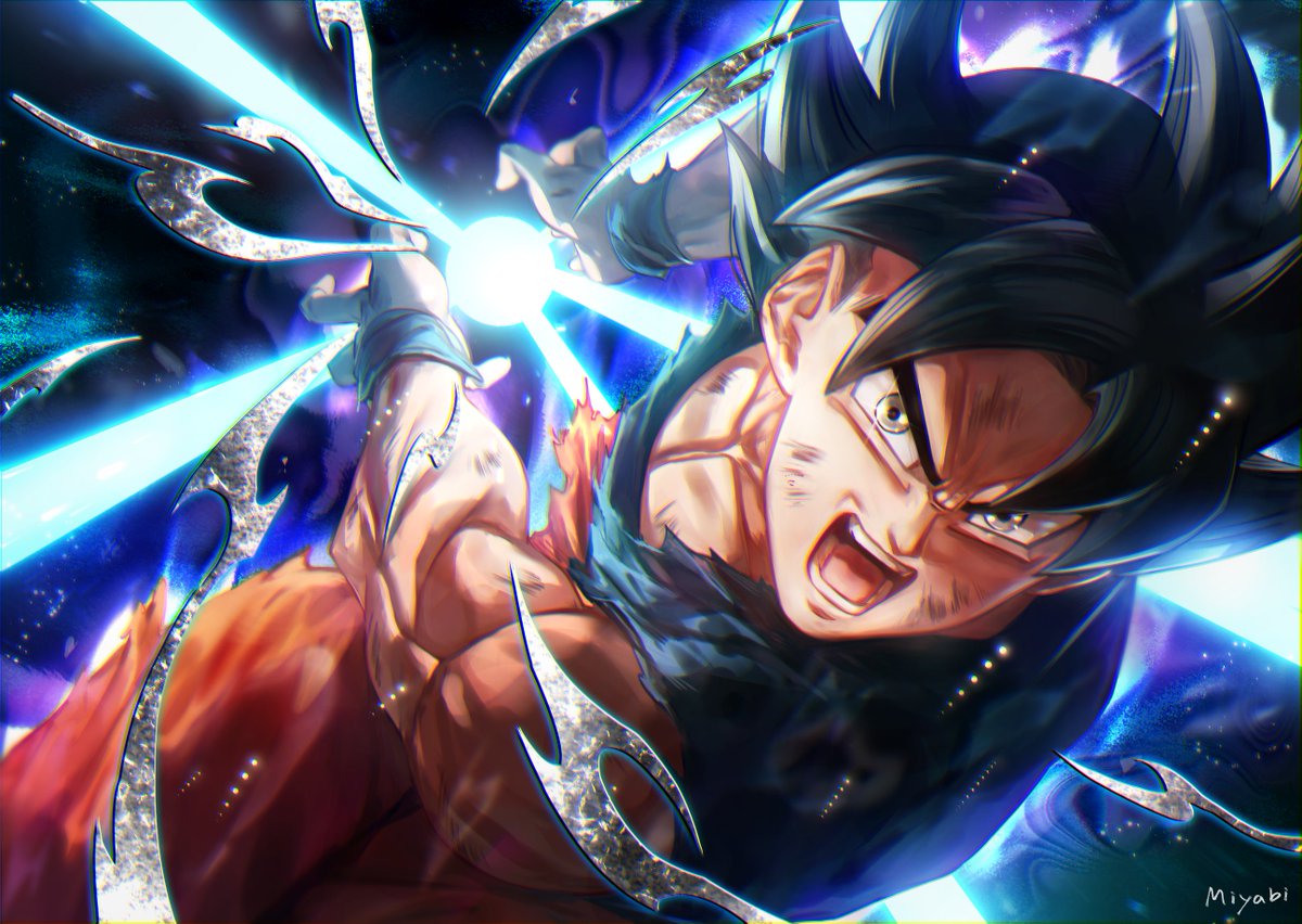 Ultra Instinct Goku By Miyabi Dbz