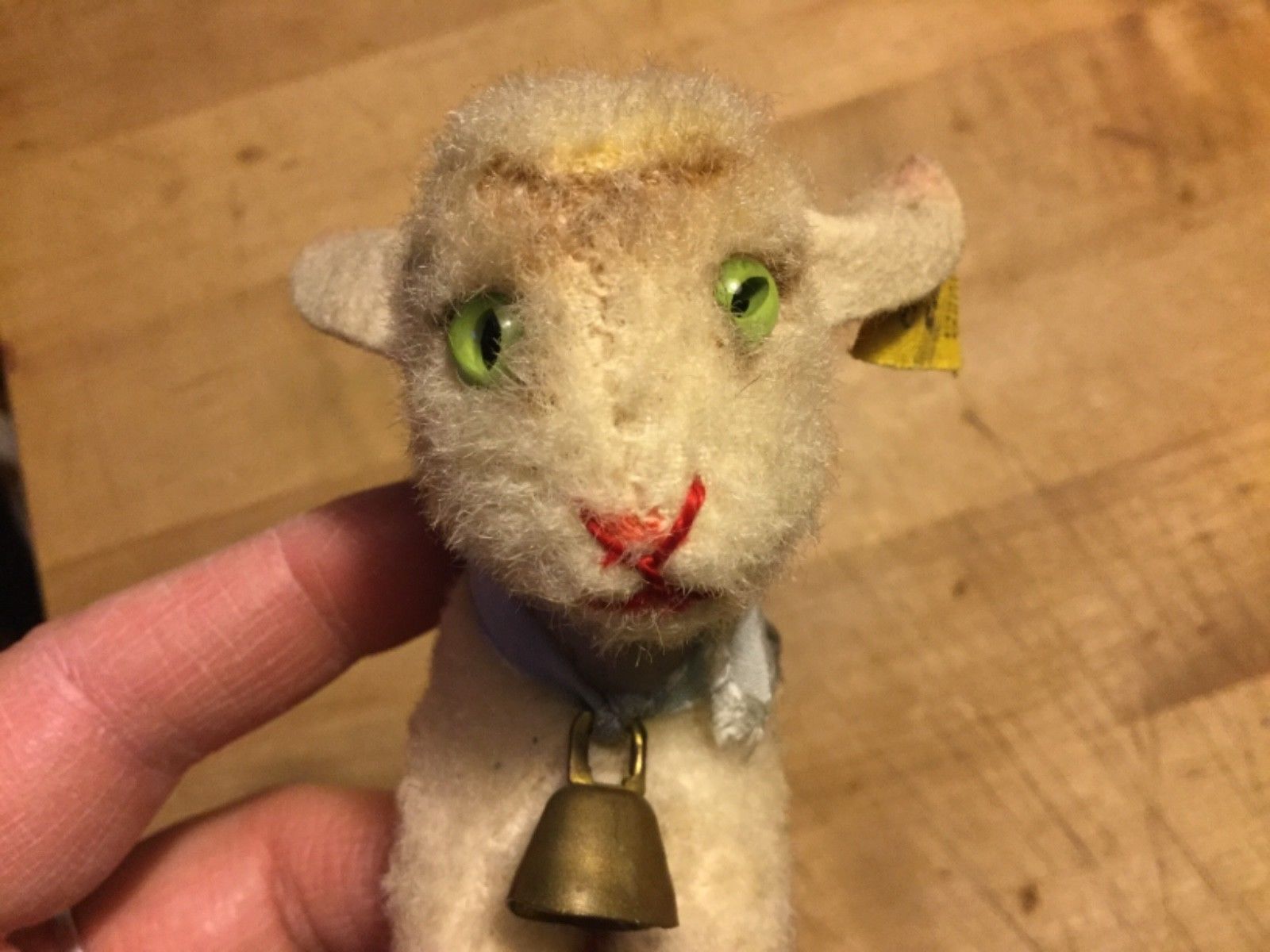 Htf Vintage Miniature Steiff Lamby Sheep Excellent W Id Sweet