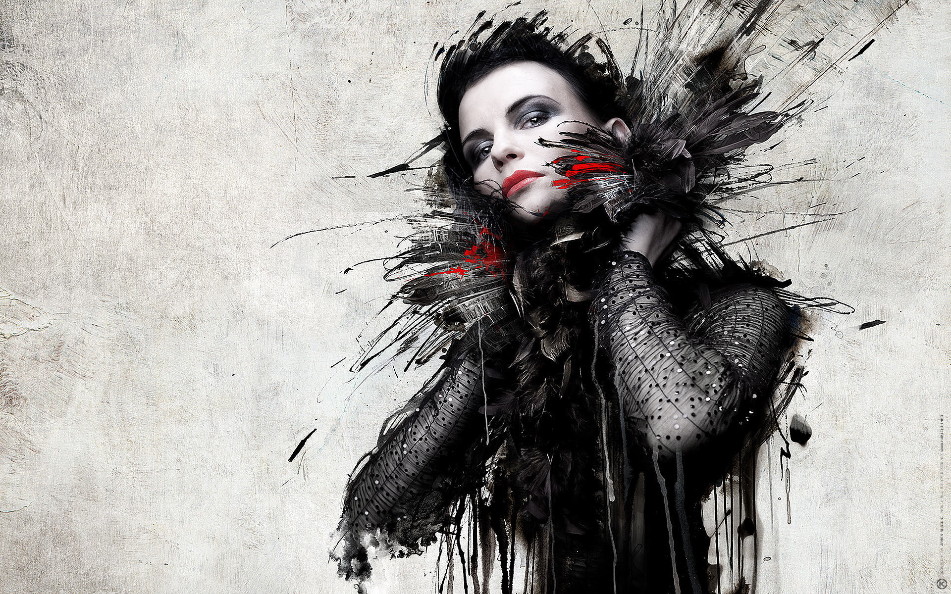 Fashion Wallpapers Free Ink Splattered Fashion HD Wallpapers