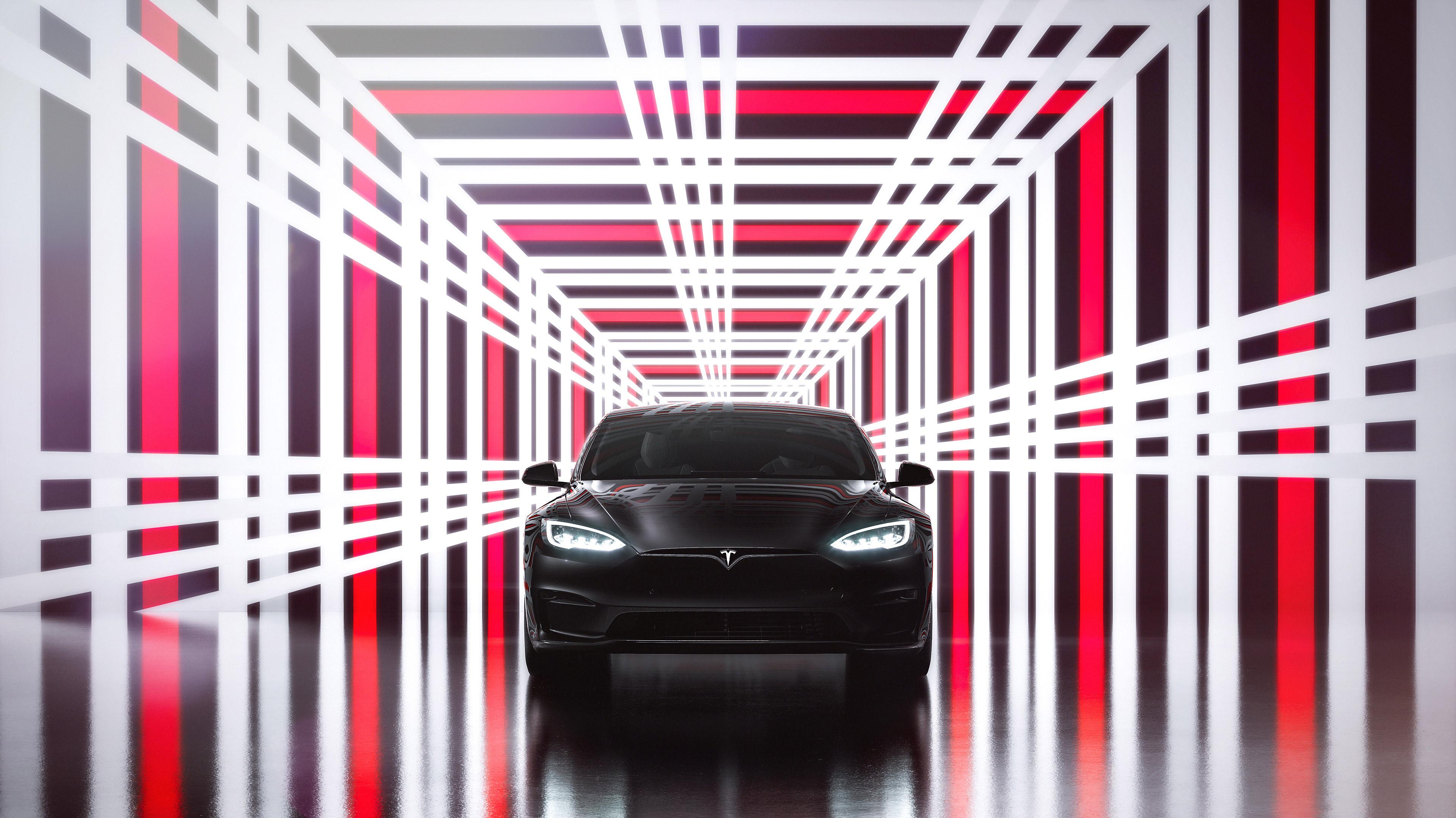 Tesla Model S Plaid Motors Electric Car Luxury