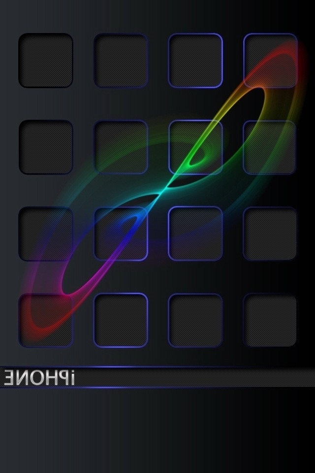 Custom Rainbow iPhone HD Wallpaper