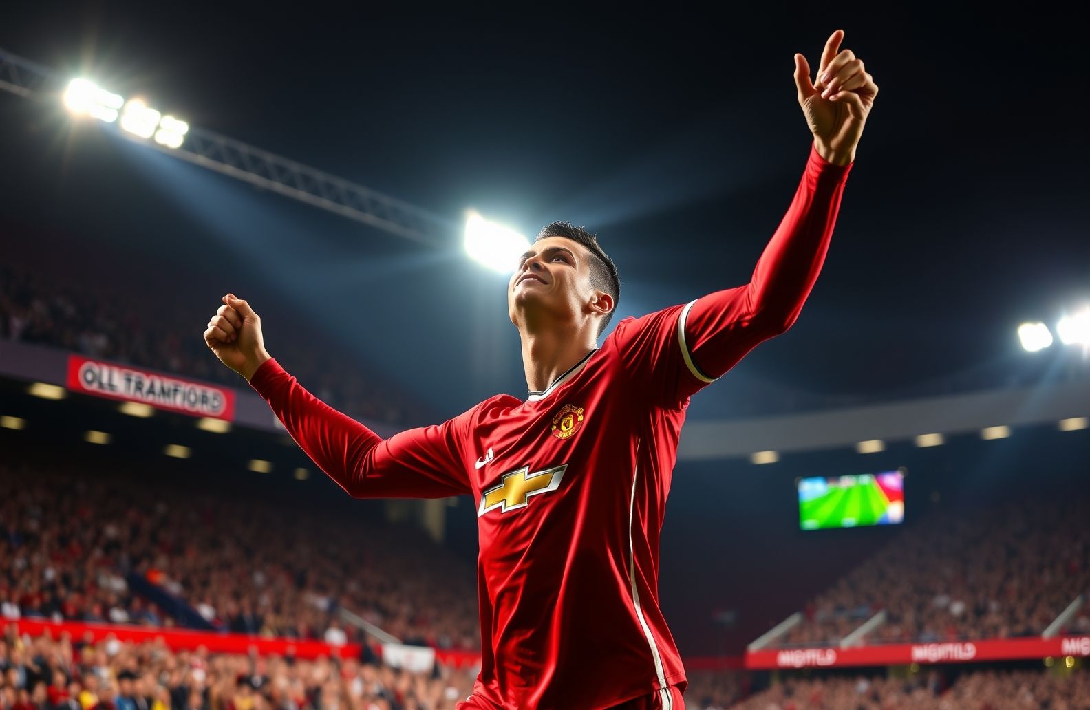 Cristiano Ronaldo Manchester United Wallpaper