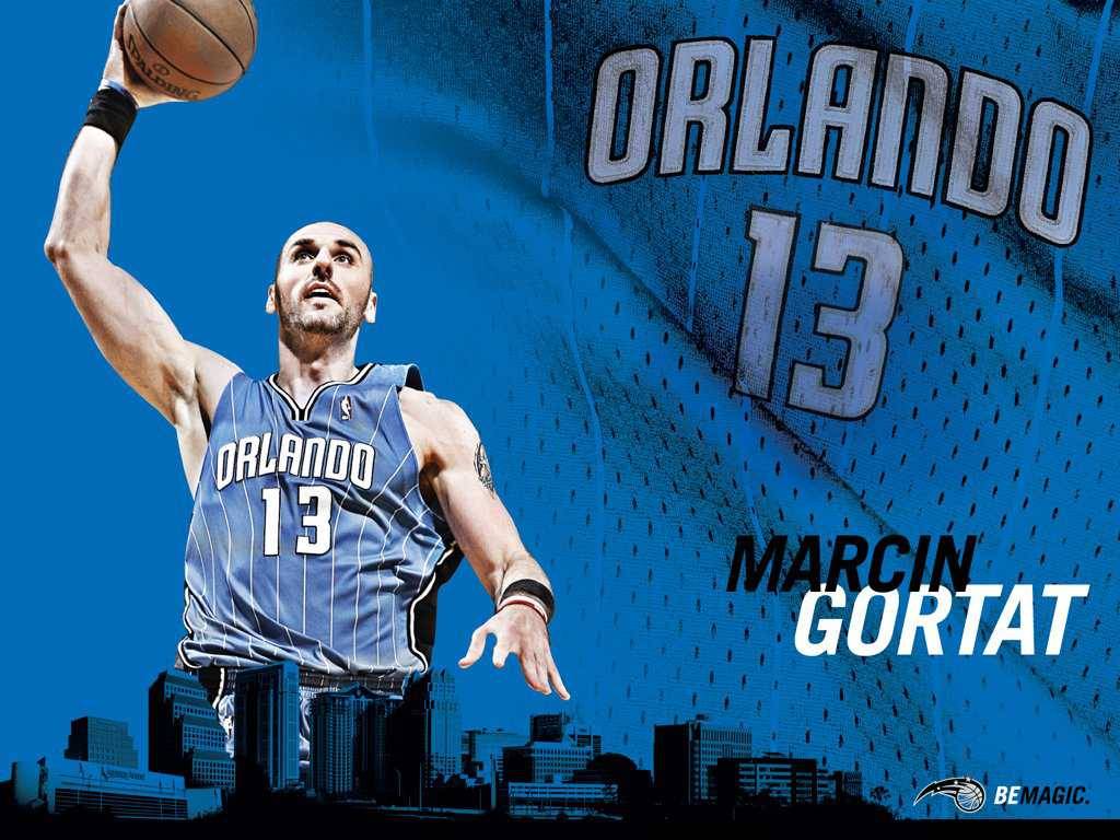 NBA Magic Marcin Gortat Wallpaper   Orlando Magic Wallpaper