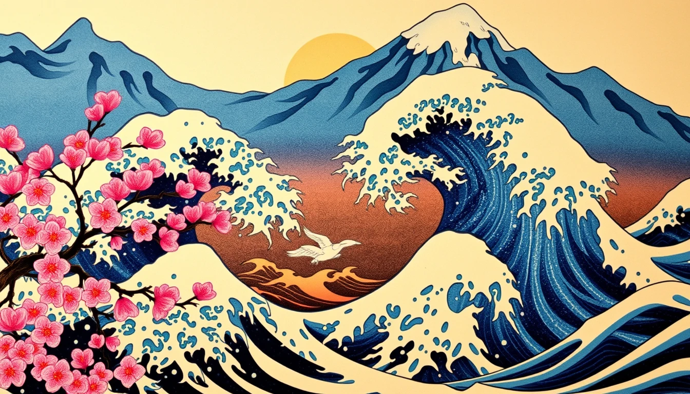 Hokusai Wallpaper