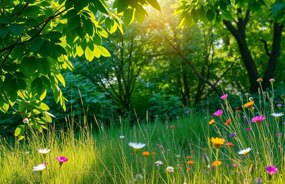 Green Space Wallpaper
