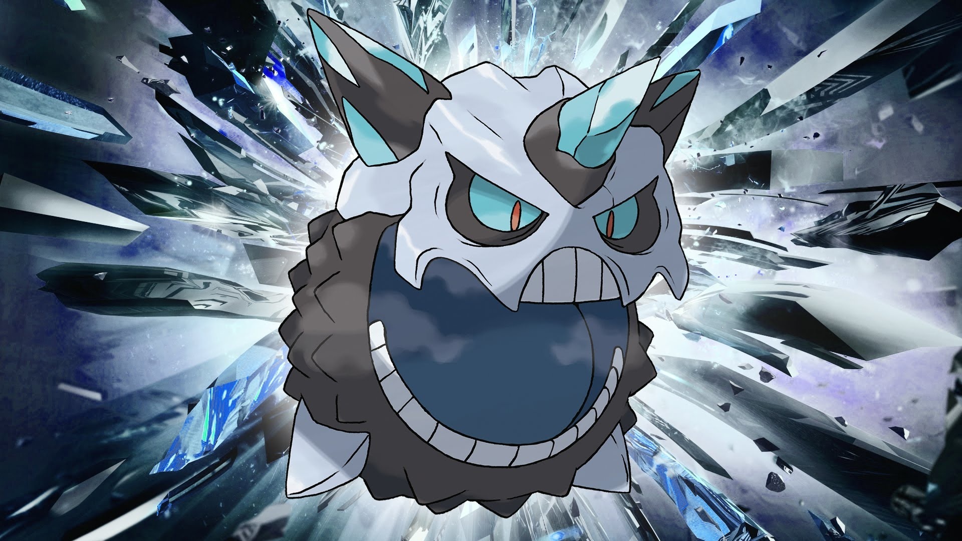 Pokemon Glalie Desktop Wallpaper