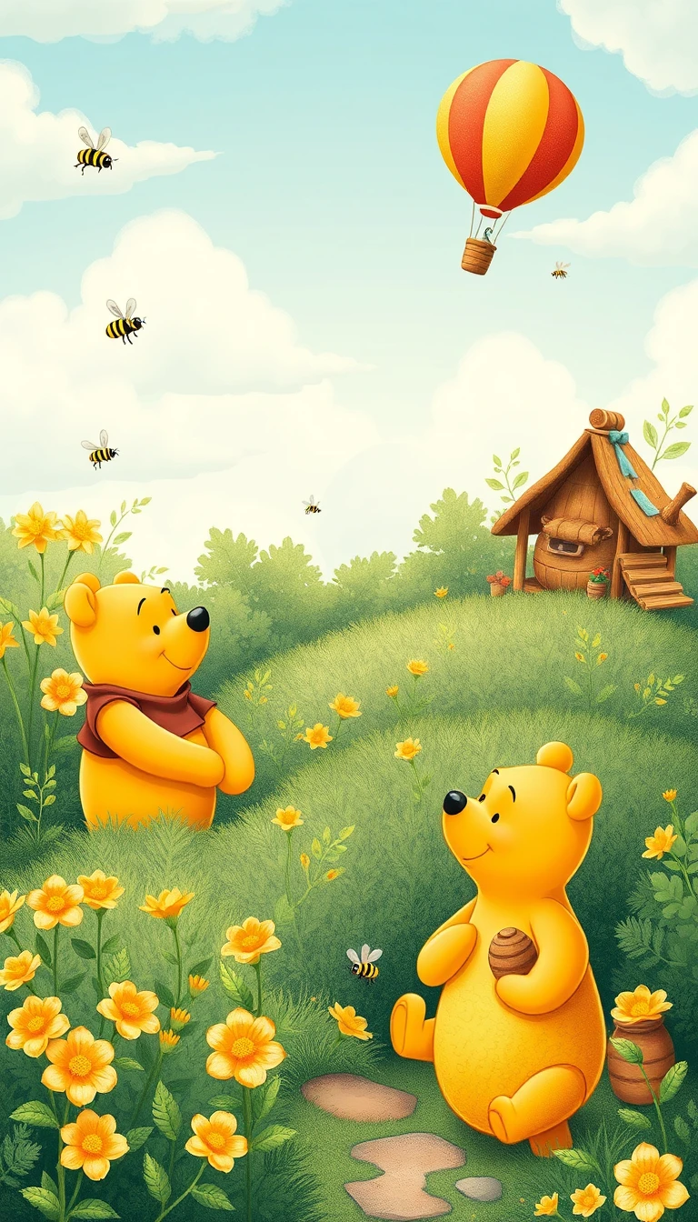 Pooh Mobile Wallpaper