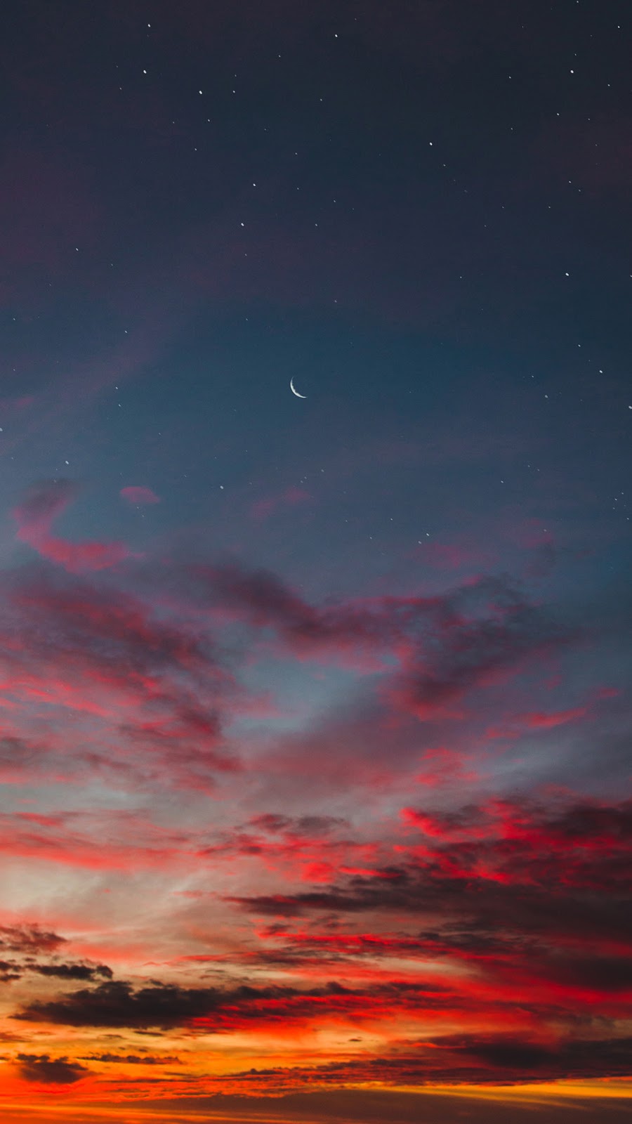 IPhone  Sky Afterglow Red sky at morning Cloud Red Clouds HD phone  wallpaper  Pxfuel