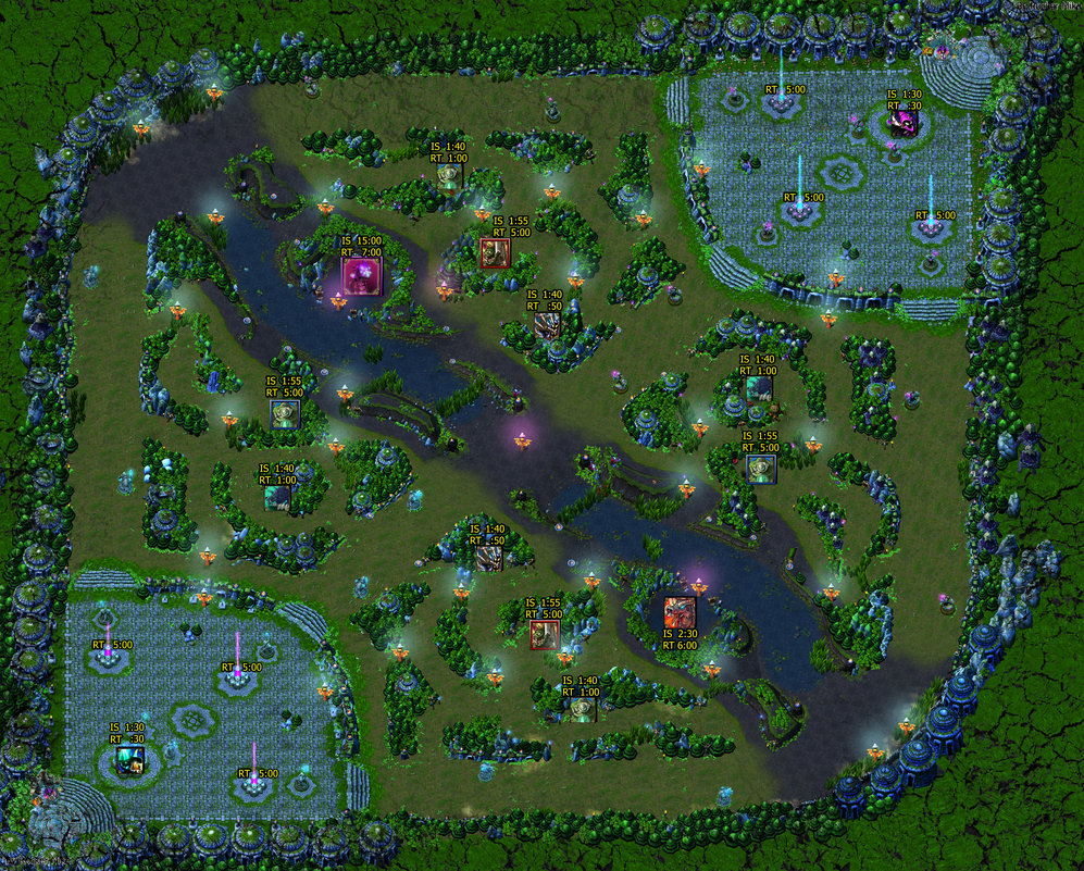 Summoner S Rift Warding And Spawn Timers By Rockermike