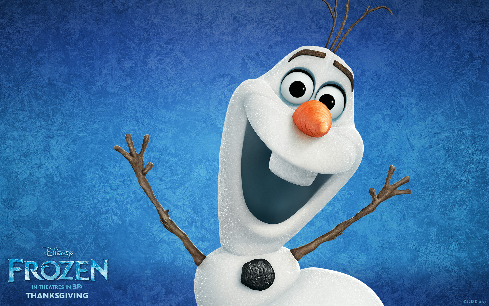 Disney Frozen Movie Olaf Wallpaper